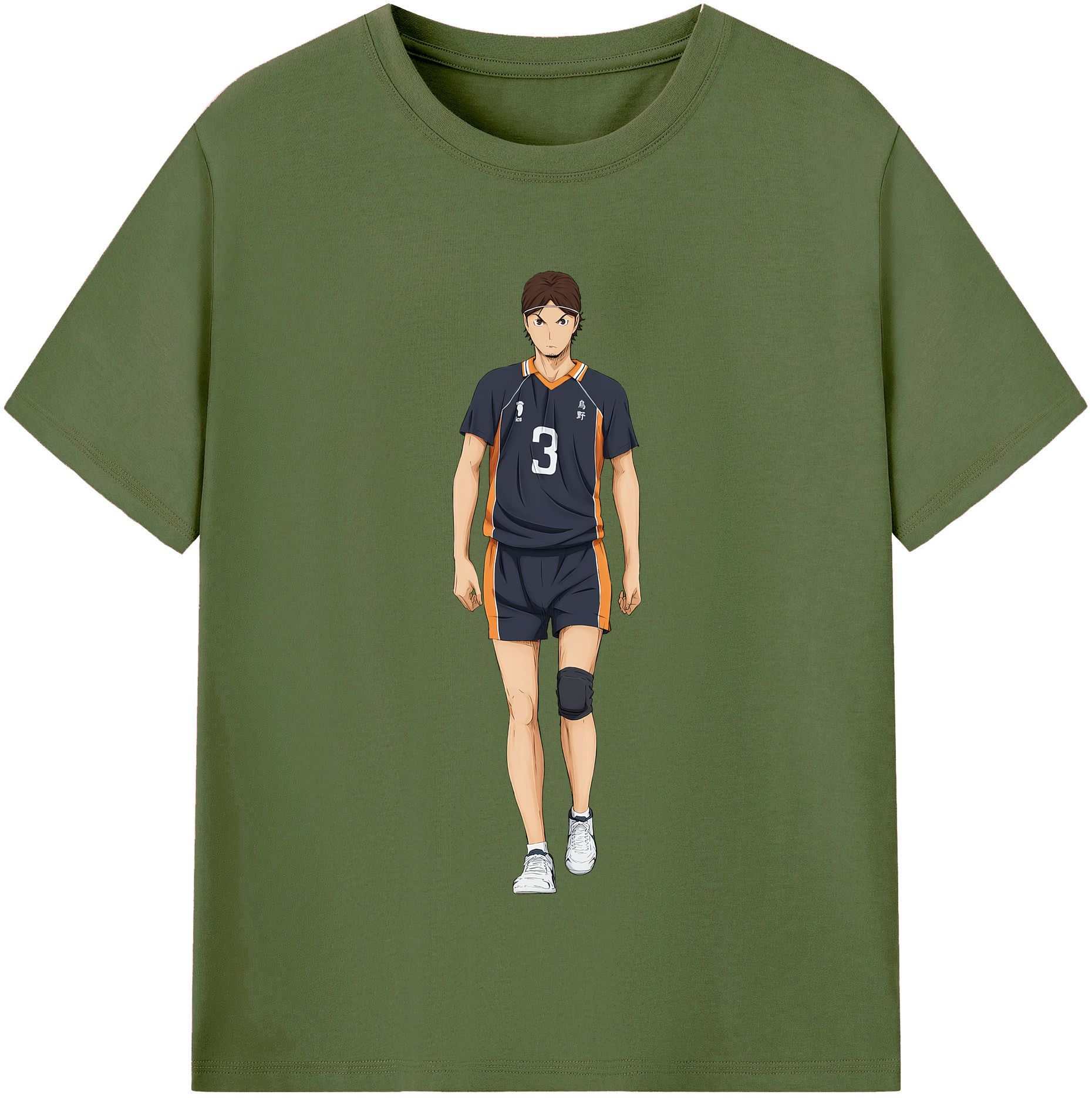 （画像用） ハイキュー!! Haikyu!! 綿100％半袖Tシャツ（フロントプリント）